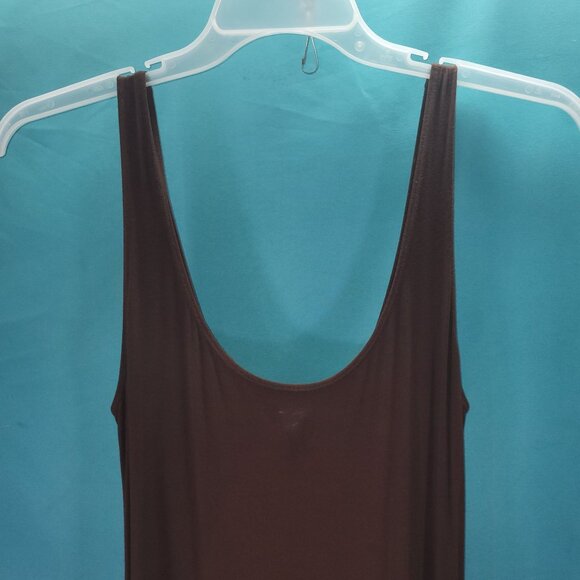 Cosabella Womens Brown Sleeveless Maxi Dress Size L Made In Italy - Picture 2 of 8